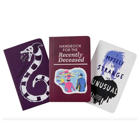 Beetlejuice Handbook for the Recently Deceased Wristlet Purse with 3 Notebooks - Picture 5 of 7